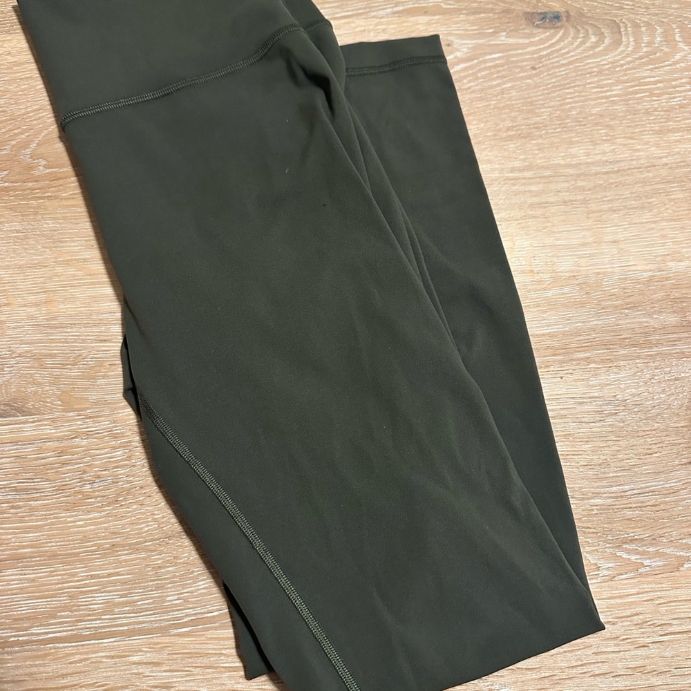 lululemon athletica Dark Green Leggings